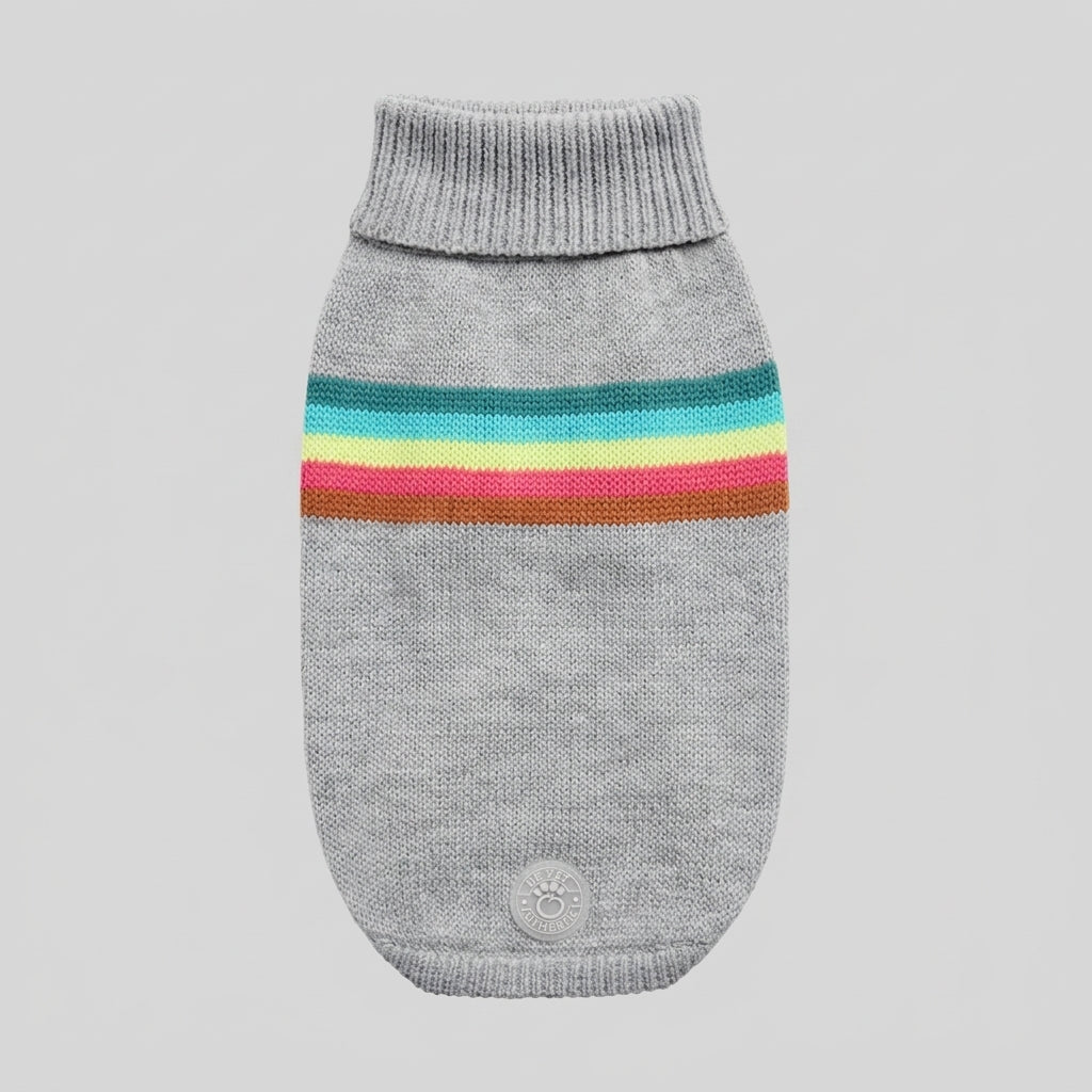 Retro Sweater - Grey Mix