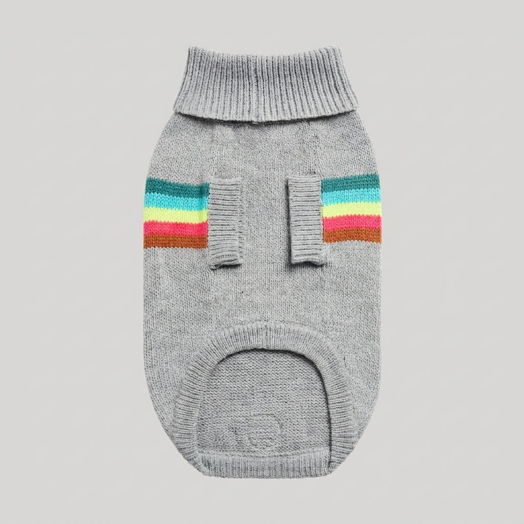 Retro Sweater - Grey Mix