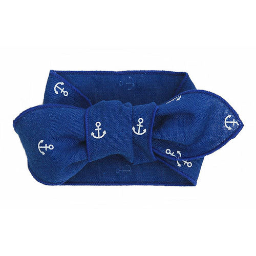 Marine Blue Form-Scarf