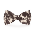 Cow Print Dog Bow Tie