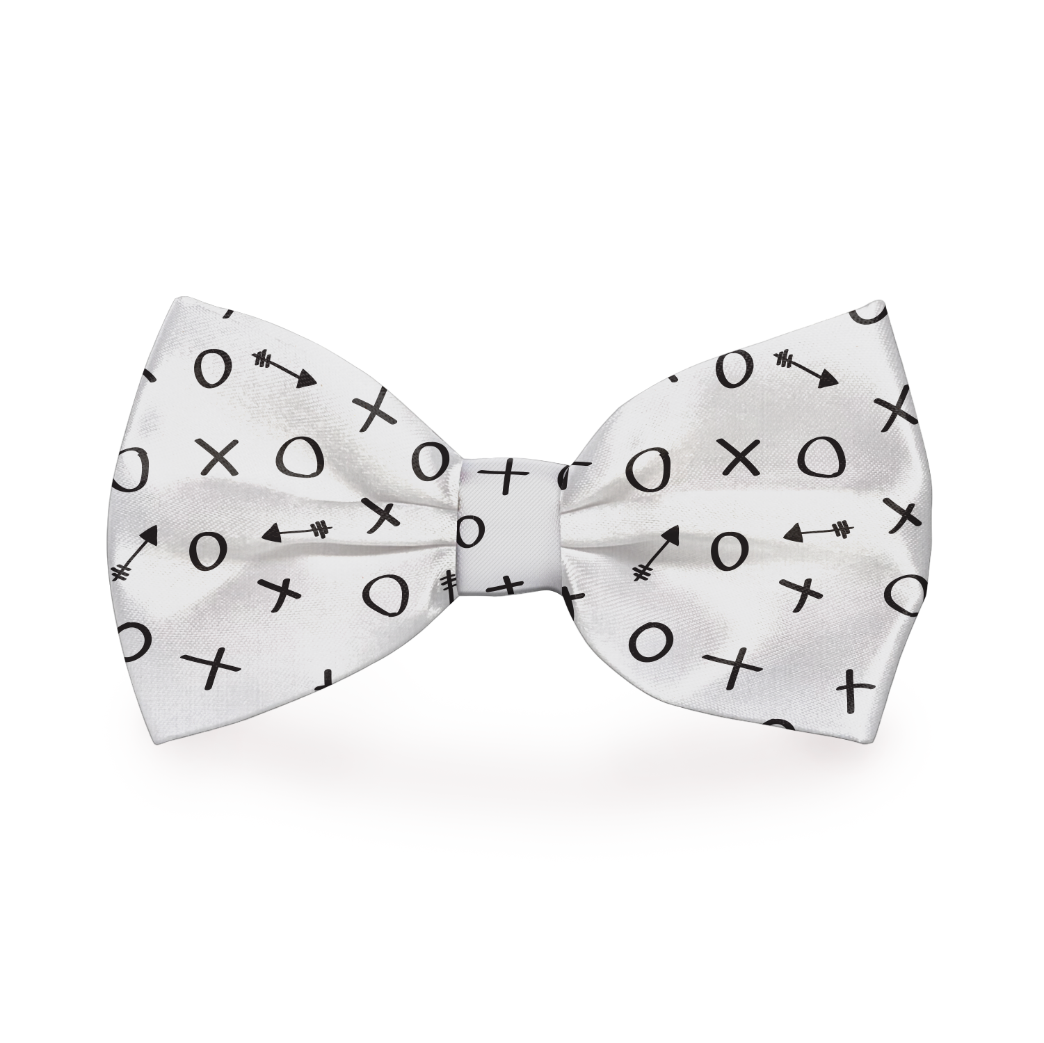 Hugs & Kisses Dog Bow Tie