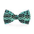 My Tribe Turquoise Dog Bow Tie