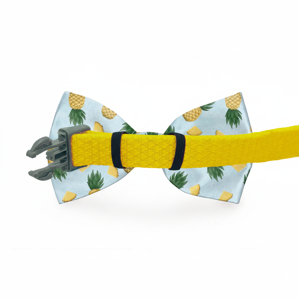 Basketball Sports Blue Dog Bow Tie